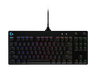 Teclado gaming - Logitech G PRO, Con Cable, Retroiluminación, 12 teclas programables, USB, Negro