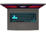 Portátil gaming - MSI Thin 15 B12UC-1680XES, 15.6 Full HD, Intel® Core™ i5-12450H, 16GB RAM, 512GB SSD, GeForce RTX™ 3050, Sin sistema operativo