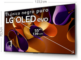 TV OLED 55 - LG OLED55G45LW, UHD 4K, Procesador Inteligente 4K α11, Smart TV, DVB-T2 (H.265), Negro