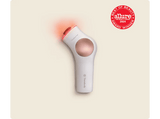 Masajeador facial - Therabody TheraFace PRO, Para Cara, Terapia de luz LED, Microcorriente, Limpieza Profunda, Blanco