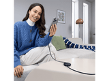 Cable USB-C - Baseus Free2Pull, Retráctil, Tipo C a Tipo C, Cable de 100 cm, Universal, 60W, Negro Cluster