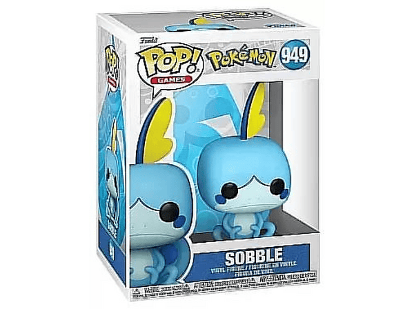 Figura Funko Pop! - Pokemon: Sobble (EMEA), 9.5 cm, Vinilo