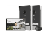 Pack videoportero - Ezviz HP7, 2K, Pantalla táctil en color de 7, Comunicación bidireccional, Detección de movimiento, Negro