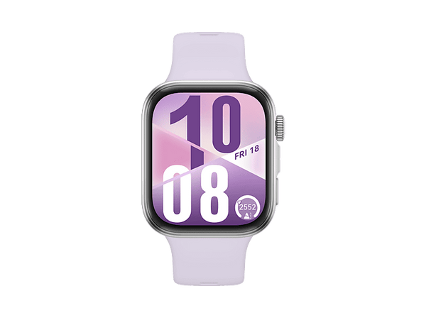 Smartwatch - Huawei Watch Fit 4, 1.82" AMOLED, 10 días batería, Compatible iOS - Android, Correa Fluoroelastómero, Morado