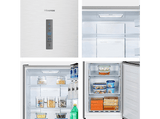 Frigorífico combi - Hisense RB390N4BCC, No Frost, 186 cm, 304 l, Micro Vents Cooling, Motor Inverter, Inox