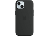 Apple Funda de Silicona con MagSafe para el iPhone 15, Negro