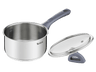 Cazo - Tefal Daily Cook G7122, 1.5 l, 16 cm, Acero Inoxidable, Tapa erguida, Mangos ergonómicos antiquemaduras, Apto lavavajillas