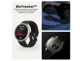 Smartwatch - Amazfit Active 2 Round Premium, 1.32 AMOLED, NFC, Entrenamiento con IA, BioTracker, Acero inoxidable, Negro