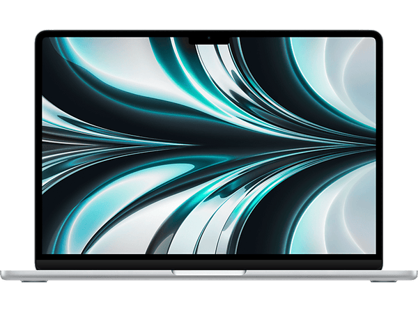 Apple MacBook Air (2022) MLXY3Y/A, 13.6" Retina, Chip M2 Apple, CPU de 8 núcleos, GPU de 10 núcleos, 8GB RAM, 256GB de SSD, USB-C 35W, Plata