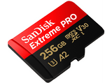 Tarjeta Micro SDXC - SanDisk Extreme PRO, 256GB, Hasta 200 MB/s, UHS-I, U3, V30, A2, 4K UHD y Full HD, Negro