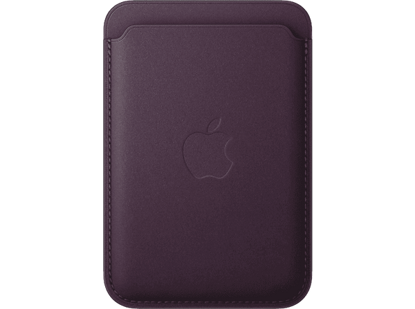 APPLE Cartera de trenzado fino con MagSafe para el iPhone, Mora