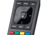 Mando a distancia - Hama 00221061, Compatible con LG, 52 botones, Funciona con pilas AAA, Negro