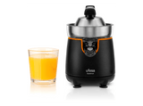 Exprimidor - Ufesa Essence, 120 W, Sistema Antigoteo, 2 Conos, Vertido Continuo, Pies Antideslizantes, Negro