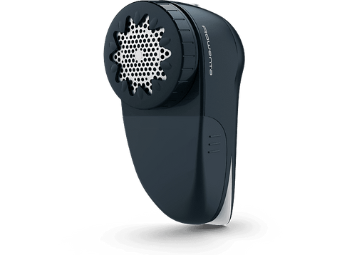 Quitapelusas - Rowenta recargable USB JA7002D1, 3 w, Malla de acero inoxidable, Carga universal, 40 min, Negro