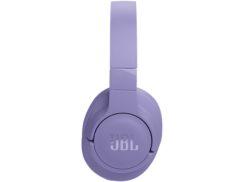 Auriculares inalámbricos - JBL Tune 770 NC, Cancelación ruido adaptativa, Autonomía 70h, Carga rápida, Lila