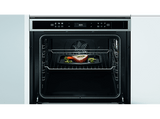 Horno a vapor - Whirlpool W6 OS4 4S1 P, Multifunción, Pirolítico, 73 l, 59.5 cm, tecnología 6th SENSE, Acero inoxidable y negro
