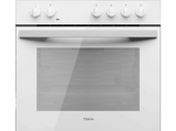 Horno - Teka HBE 490 ME, Convencional, 72 l, 60 cm, Puerta dos cristales, Blanco