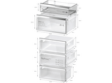 Frigorífico combi - Bosch KGN39AIAT, No Frost, 203 cm, 363 l, Cajón VitaFresh XXL, SuperCongelación, Inox
