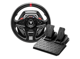 Volante - Thrustmaster T128 SimTask Farming Pack, Volante + pedales + palanca de cambios, Para PC, PS5 y PS4, Ángulo de giro de 270° a 900°, Negro