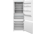 Frigorífico combi integrable - Midea MDRE554FGD01, Total NoFrost, 194 cm, 403 l, Metal Cooling, Fast Freezing, Blanco