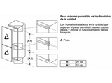 Frigorífico combi integrable - Balay 3KID967F, No Frost, 193.5 cm, 381 l, Extra Ventilación, Blanco