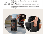 Altavoz de gran potencia - LG POWER 7000, 340 W, AI Karaoke Master, Bluetooth, Negro