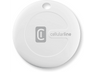 Etiqueta de rastreo  - Cellularline BTTRACY1W, Compatible con Apple iOS Find My, 1 Unidad, Batería reemplazable, Resistente al agua, Blanco