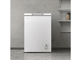 Congelador horizontal - Hisense FT100N1AWDL, 97 l, 85.8 cm, Congelador Convertible, Goma Antibacerias, Blanco