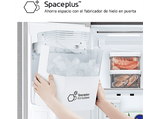 Frigorífico americano - LG GSLC41PYPE, No Frost, 179 cm, 638 l, LinearCooling™, SpacePlus™, Inox antihuellas