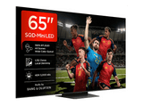 TV SQD-Mini LED 65 - TCL 65C7L, QLED 4K, TSR AiPQ, Smart TV, DVB-T2 (H.265), HDR 3000 nits, Dolby Vision y Atmos, Negro