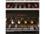 Vinoteca - Haier HWS77GDAU1 Wine Bank 50 Series 7,  Temperatura 5-20º, 77 botellas,  Doble Zona, Wi-Fi, Negro