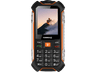 Móvil - Hammer Boost 2,4/4G LTE/256GB/IP68, Pantalla 2.4", Resistente al agua, Con cámara, Negro