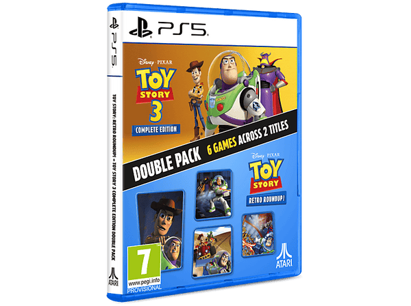 PS5 Toy Story: Retro Roundup! + Toy Story 3 Complete Edition Double Pack