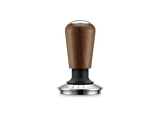 Accesorio cafetera - Sage the Force Gauge Tamper™ 58mm, Presión Precisa, Placa Niveladora, Presión Uniforme, Acero inoxidable y Nogal