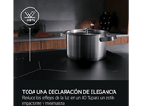 Placa inducción - AEG TI63IQ10IZ, 3 zonas, Zona grande 28 cm, PowerBoost, 58 cm, Negro Mate