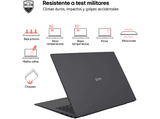 Portátil - LG 16Z90S-G.AD7BB, 16 WQXGA, Intel®  Evo™ Edition Core™ Ultra 7-155H, 32GB, 2TB SSD, Arc™ GPU, Windows 11 Home, Negro