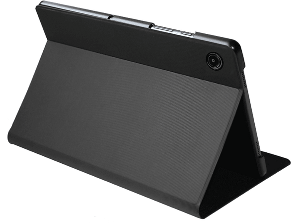 Funda tablet - Silver HT Samsung A9+, Para 11", Poliuretano y Microfibra, Antideslizante, Negro
