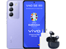 Móvil + Auriculares - vivo V40 SE, Leather Purple, 256 GB, 8GB RAM, 6.67" AMOLED, Snapdragon® 4 Gen 2, 5000 mAh, Android