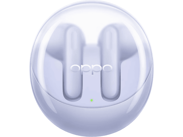 Auriculares True Wireless - OPPO Enco Air3, Autonomía 6h, Alcance 10m, Reducción de ruido, Lila