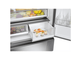 Frigorífico americano - Haier FD 83 HFR7819ENGC Cristal, No Frost, 190 cm, 504 l, My Zone Plus, Daylight, Glass Inox Look