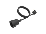 Alargador - ISY IPX-1230-B, 3m, Compatibilidad Universal, Negro