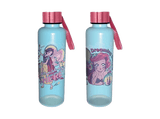 Botella - Sherwood Princesas Disney (Manga), Ilustraciones dinámicas y elegantes, 6.5 cm x 6.5 cm x 22.5 cm