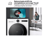 Lavadora carga frontal - LG F4X9009TWCE, 9 kg, 1400 rpm, 23 programas, TurboWash™ 360°, Selector LCD, Clase A-60%, Blanco