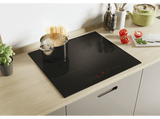 Placa inducción - Candy CI633MCBB, 3 Zonas, Zona grande de 29 cm, Negro