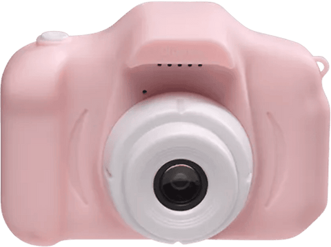 Cámara - Denver KCA-1340RO, VGA (640x480) y FULL HD 1080 (1920x1080) interpolada, Para niños, Para hacer Selfies, Rosa