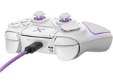 Mando PS5 - PDP Victrix Pro BFG, Para PlayStation 5, PS4 y PC, Con o sin cable, 20h de autonomía, 2000 mAh, Blanco