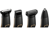 Afeitadora multifunción - Babyliss MT860E, 11 en 1, Sin cable, 70 min., Barba, nariz y cuerpo, Impermeable, Negro