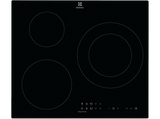Placa inducción - Electrolux LIT60336C, Inducción, Eléctrica, 3 zonas, 60 cm, Sin marco, Negro