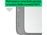 Impresora multifunción tinta - HP 2820e, Impresión doble cara, Impresión a Color, Wi-Fi, Copia, Escáner, Blanco