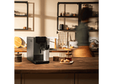 Cafetera superautomática - Cecotec Cremmaet Latte, 19 bar, 1300W, Depósito de leche 400ml, Depósito de agua 1.1L, Display táctil, Molinillo, Negro